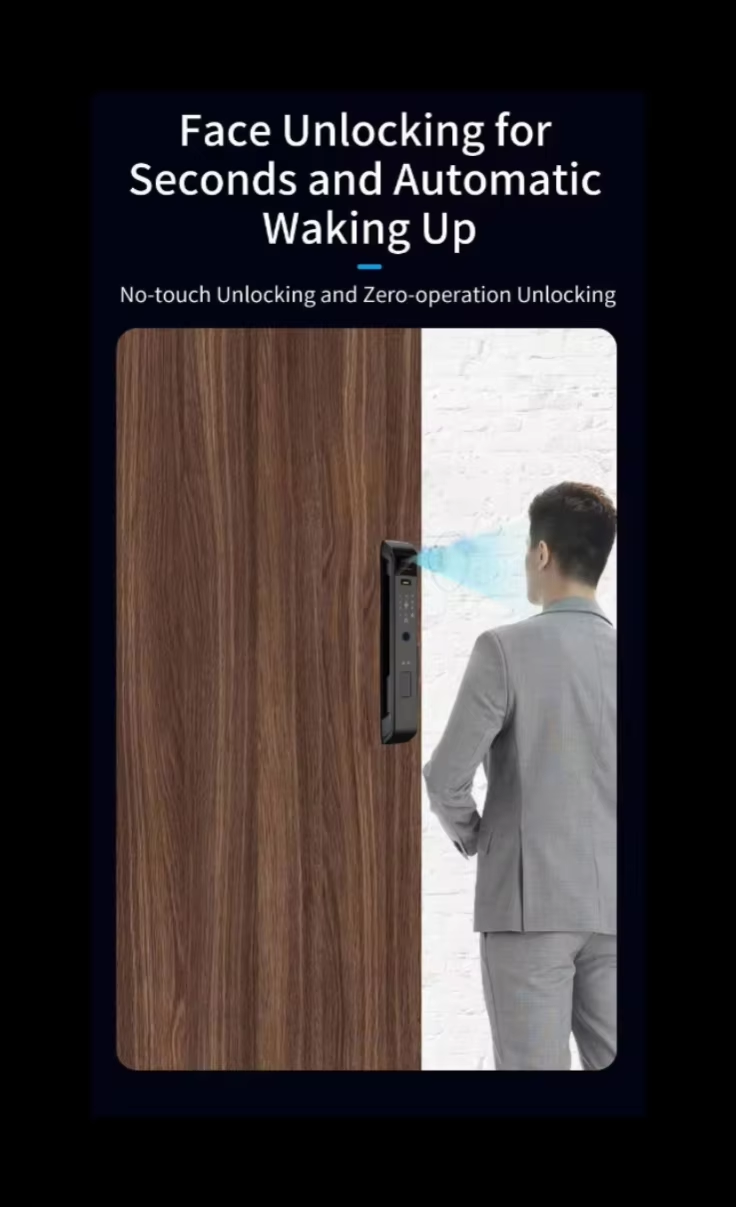 Enrique Wishome 3D Face Finger - огляд і ціна Smart Door Lock Wifi
