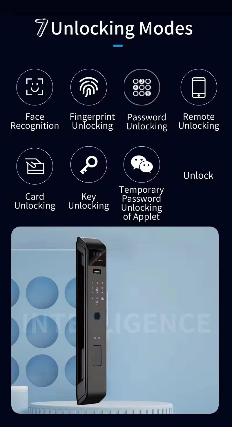Enrique Wishome 3D Face Finger - огляд і ціна Smart Door Lock Wifi