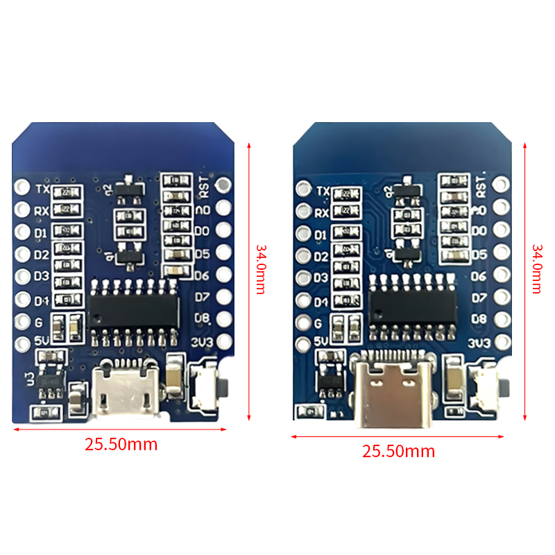 XCW WeMos D1 Mini TYPE-C/Micro - огляд і ціна Esp8266 Relay Module