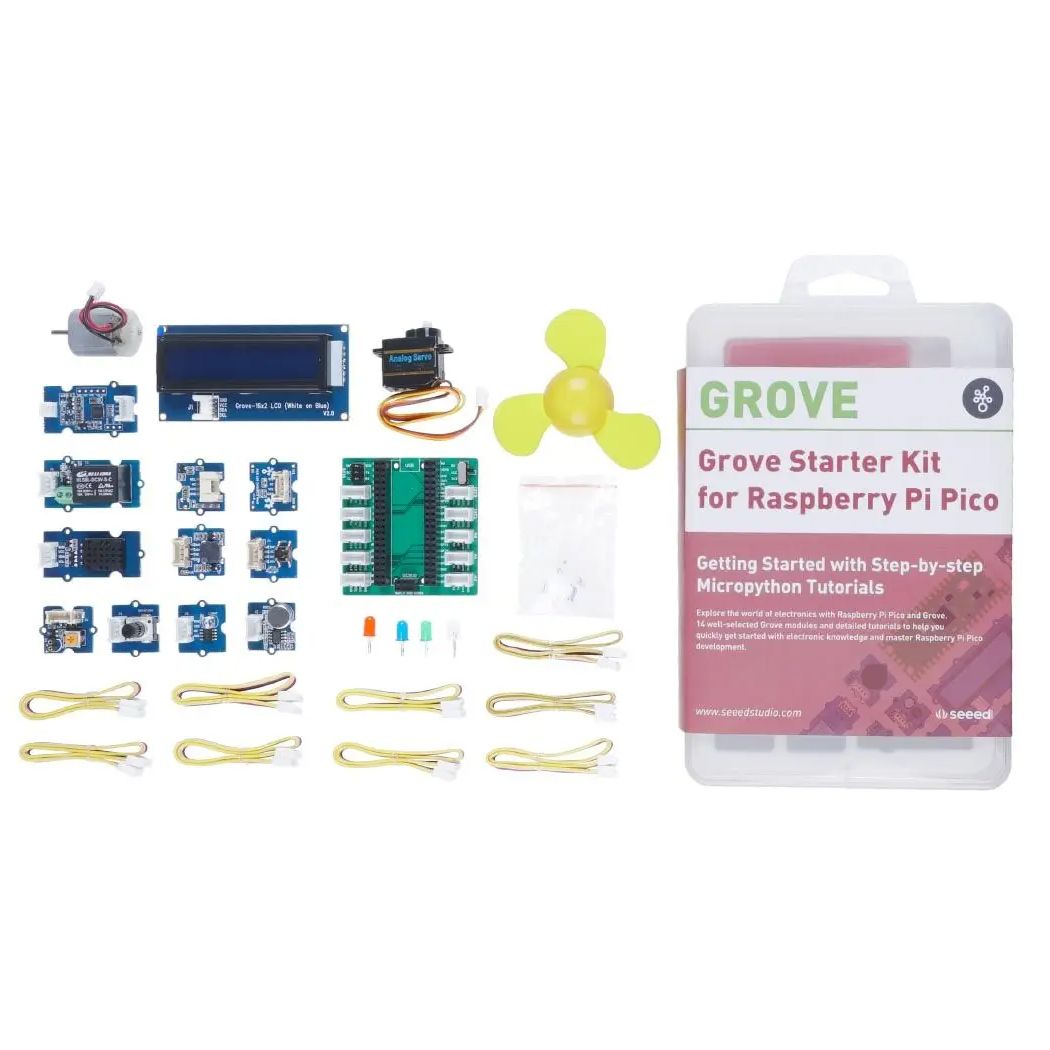 Grove Starter Development Boar - огляд і ціна Sensor Kit Arduino