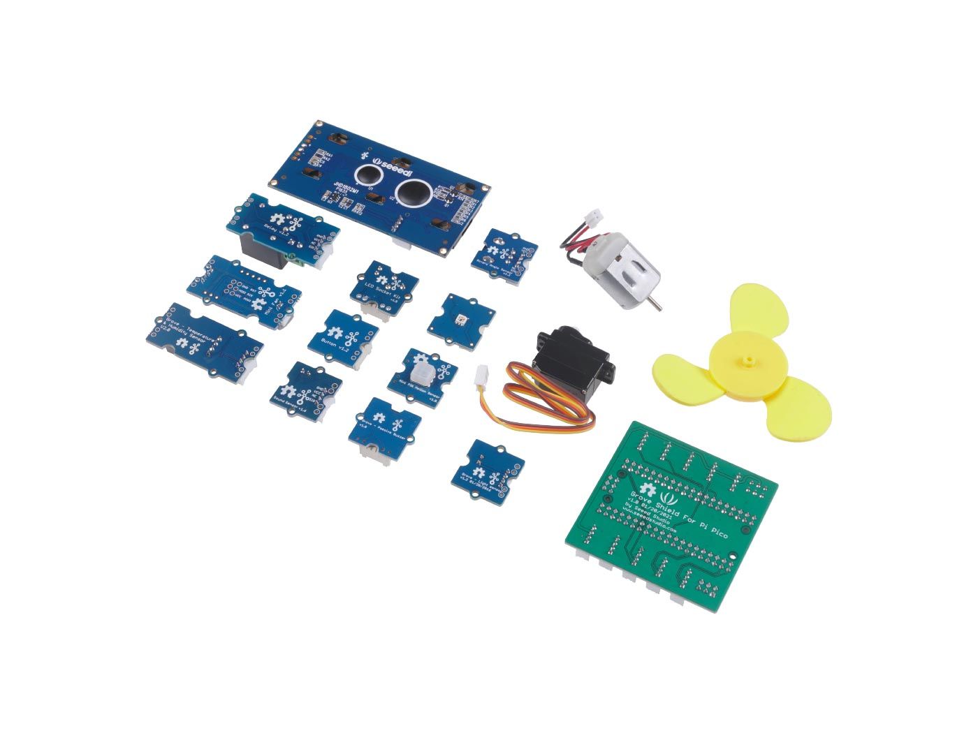 Grove Starter Development Boar - огляд і ціна Sensor Kit Arduino