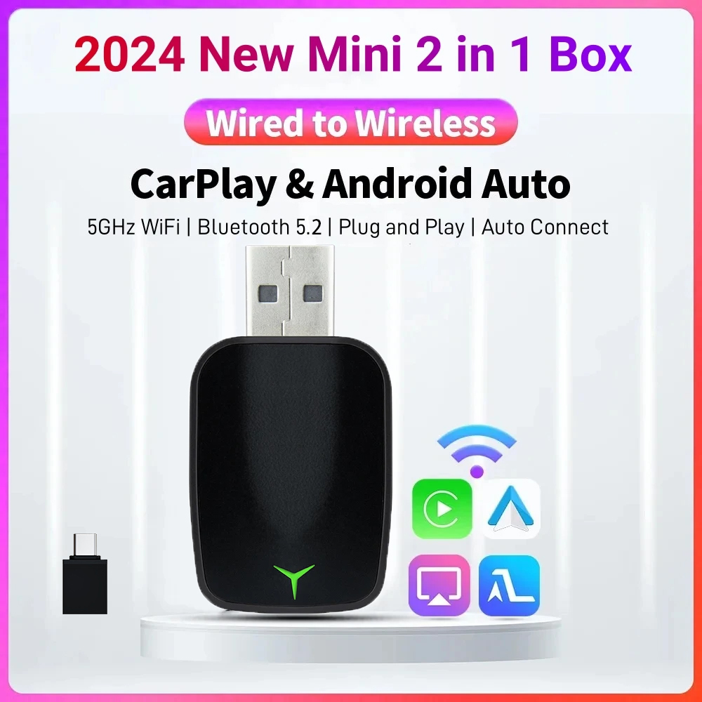 New Wired To Wireless Carplay  - огляд і ціна Wifi Smart Plug