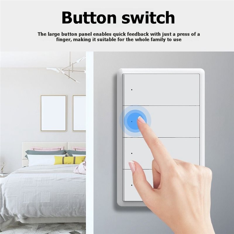 DTA4-Voice Control For Smart L - огляд і ціна Smart Light Switch Wifi