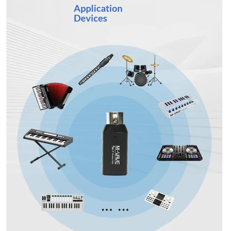 M Vave Sk7 Wireless Midi Adapt - огляд і ціна Electronics Project Kit