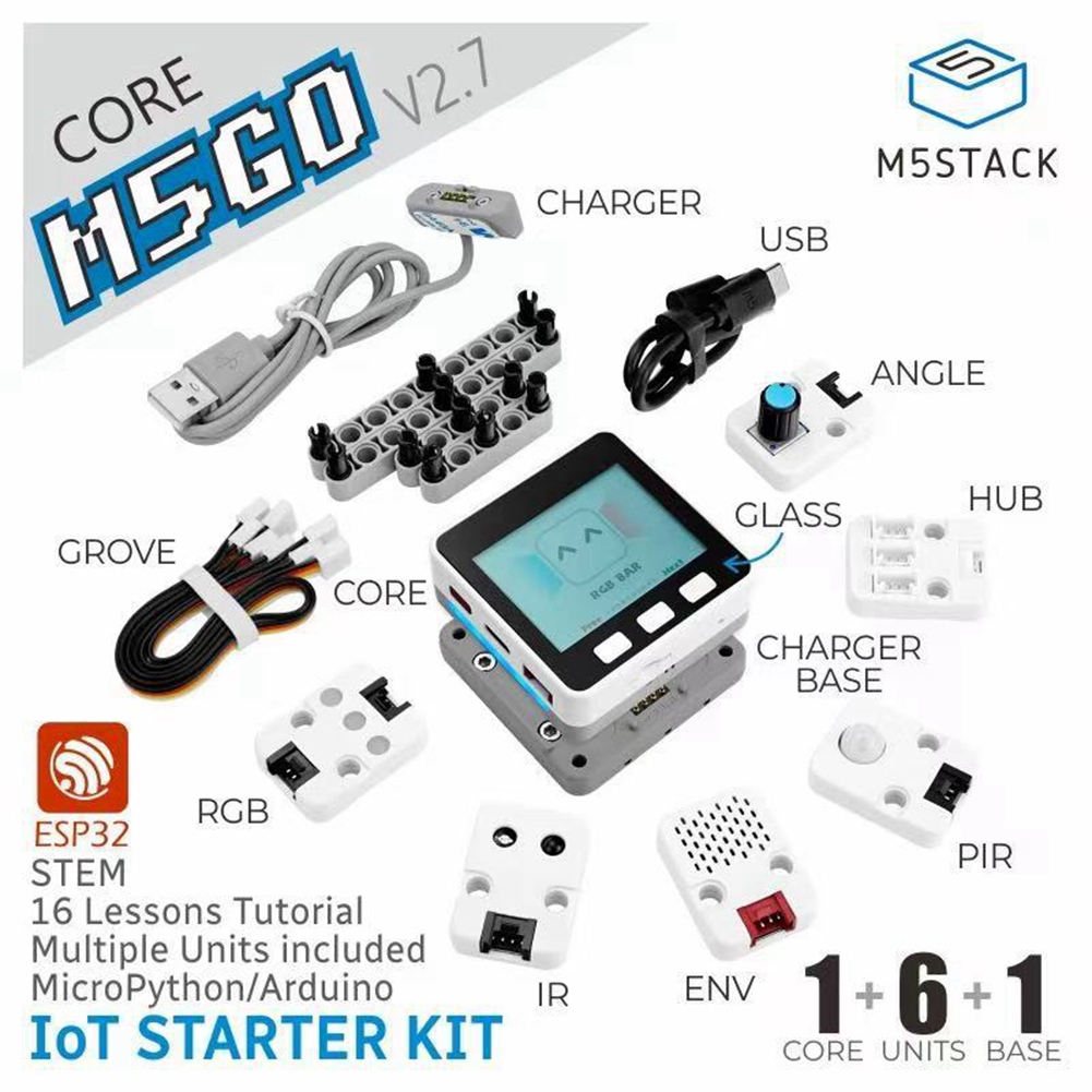 M5stack M5GO Iot Starter Kit M - огляд і ціна Iot Kit Beginner