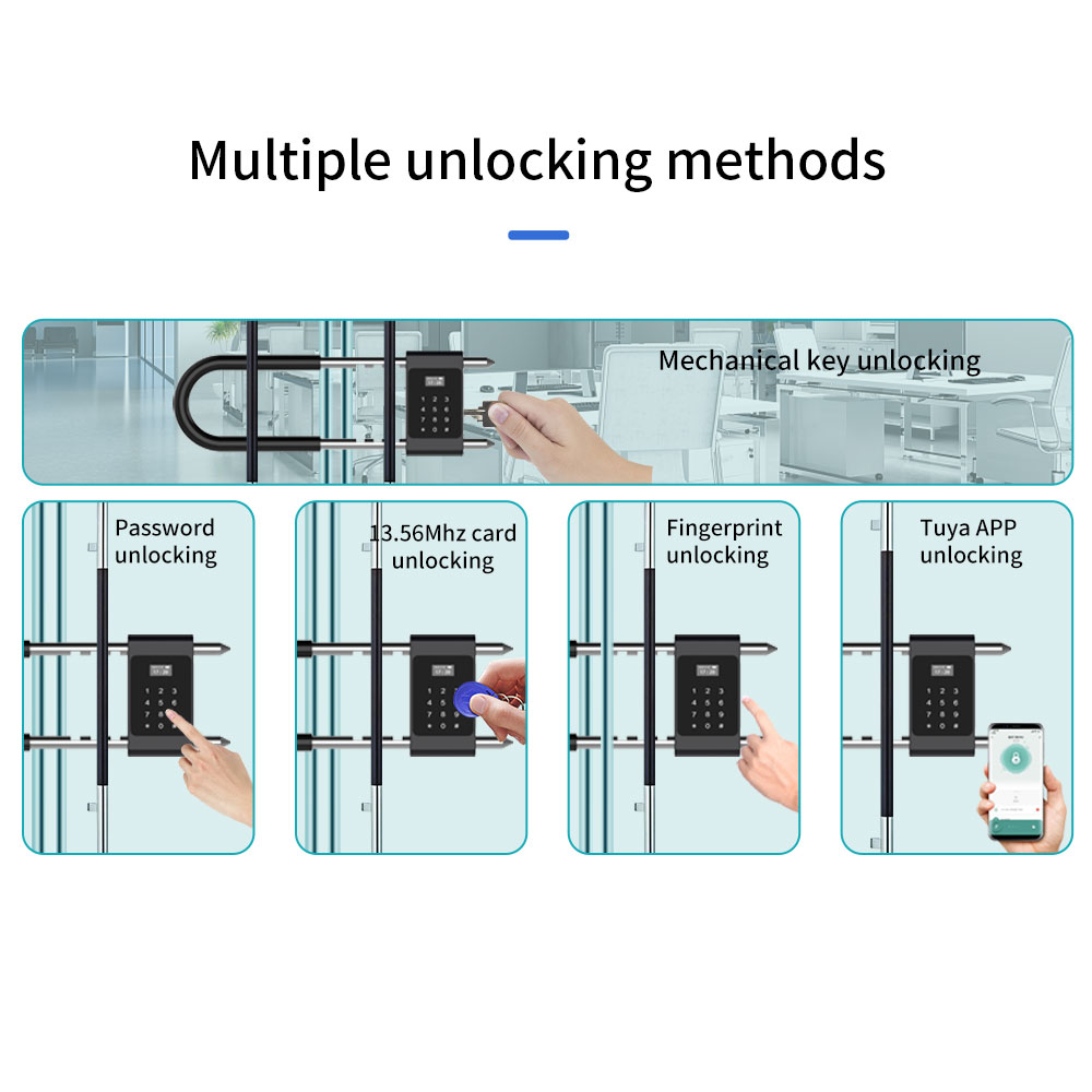 Electronic Biometric Fingerpri - огляд і ціна Smart Door Lock Wifi