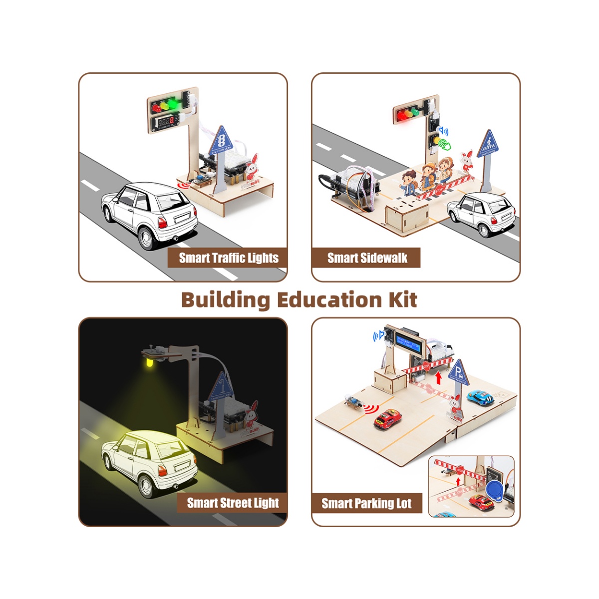 Tscinbuny ESP32 STEM Smart Tra - огляд і ціна Esp32 Smart Home Kit