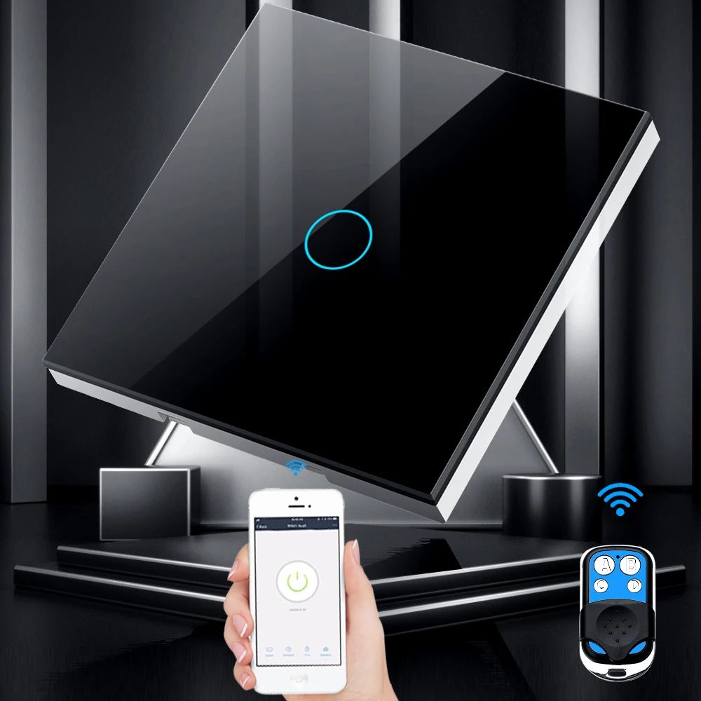 Tuya EU WiFi+RF433 Smart Remot - огляд і ціна Smart Light Switch Wifi