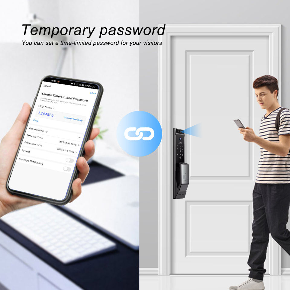 Smart Door Lock Keyless Tuya W - огляд і ціна Smart Door Lock Wifi