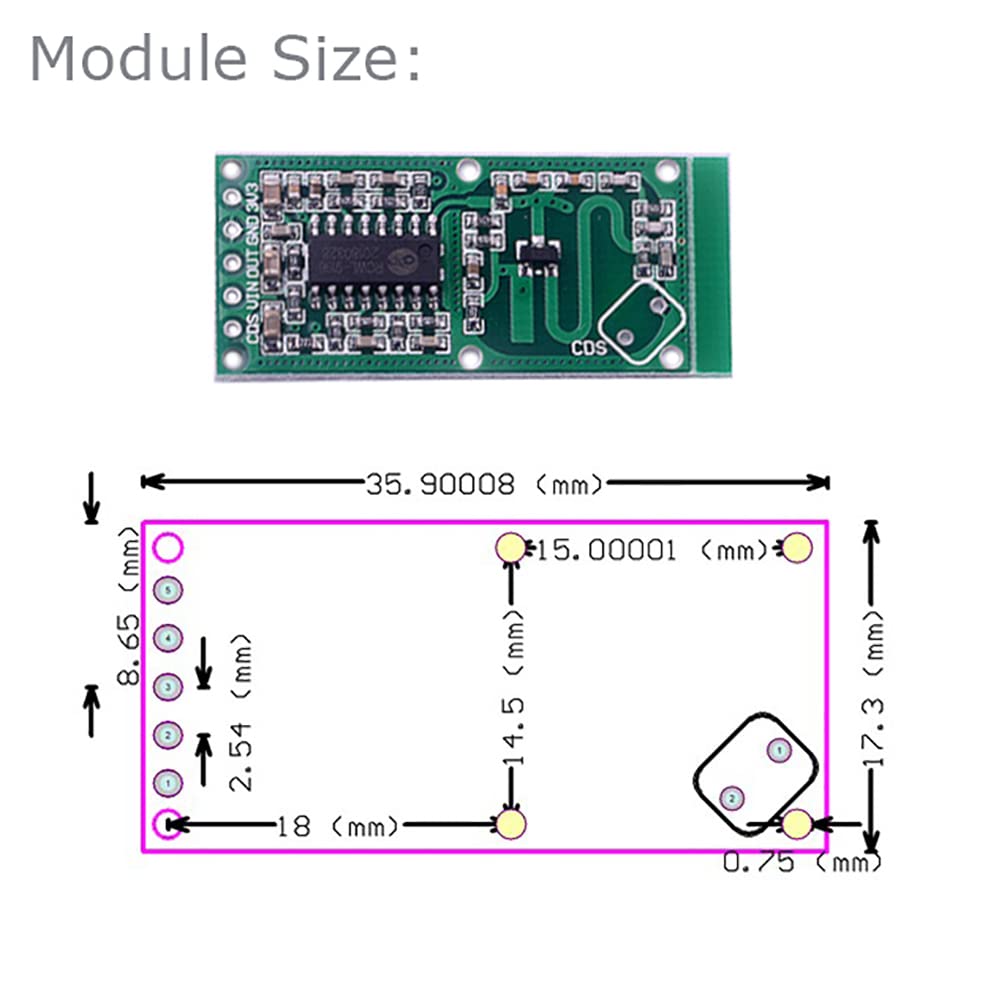 5PCS RCWL-0516 Motion Detectio - огляд і ціна Esp8266 Relay Module