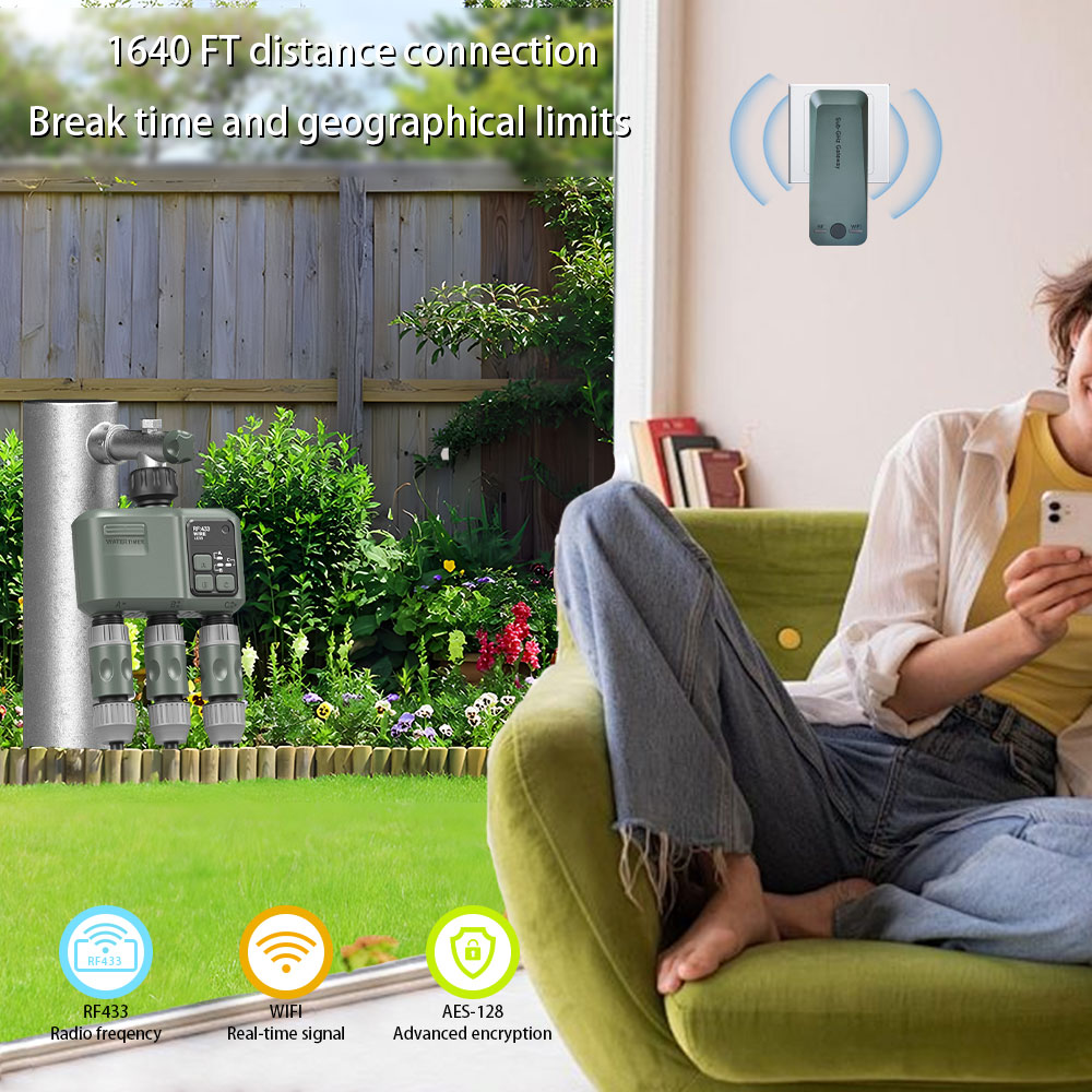 Tuya Wifi+RF433 3-outlet Water - огляд і ціна Wifi Smart Plug