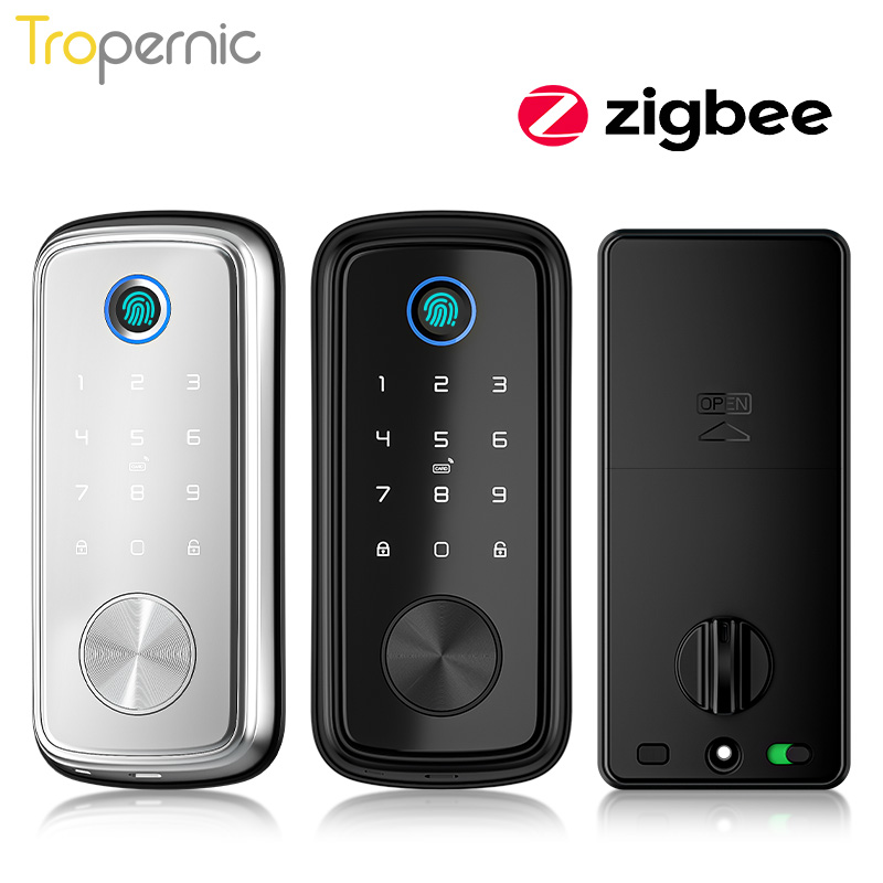 Tuya Zigbee Door Deadbolt Lock - огляд і ціна Smart Door Lock Wifi