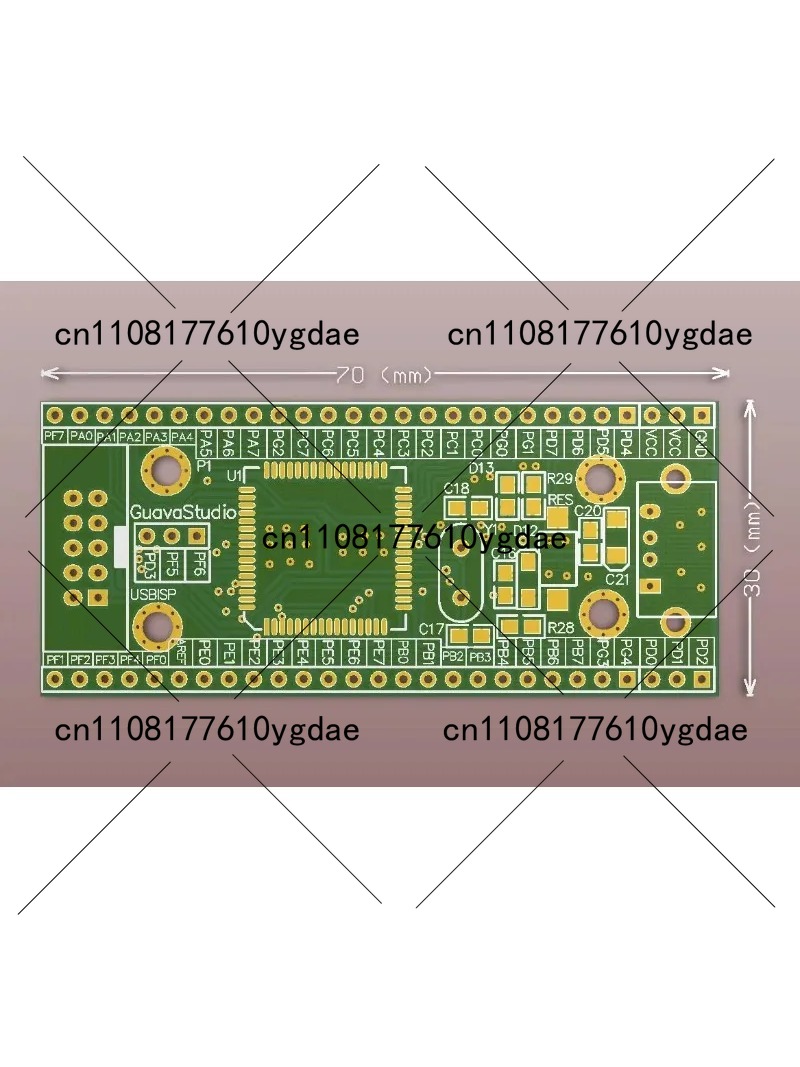 ATmega128 Development Board -  - огляд і ціна Microcontroller Kit