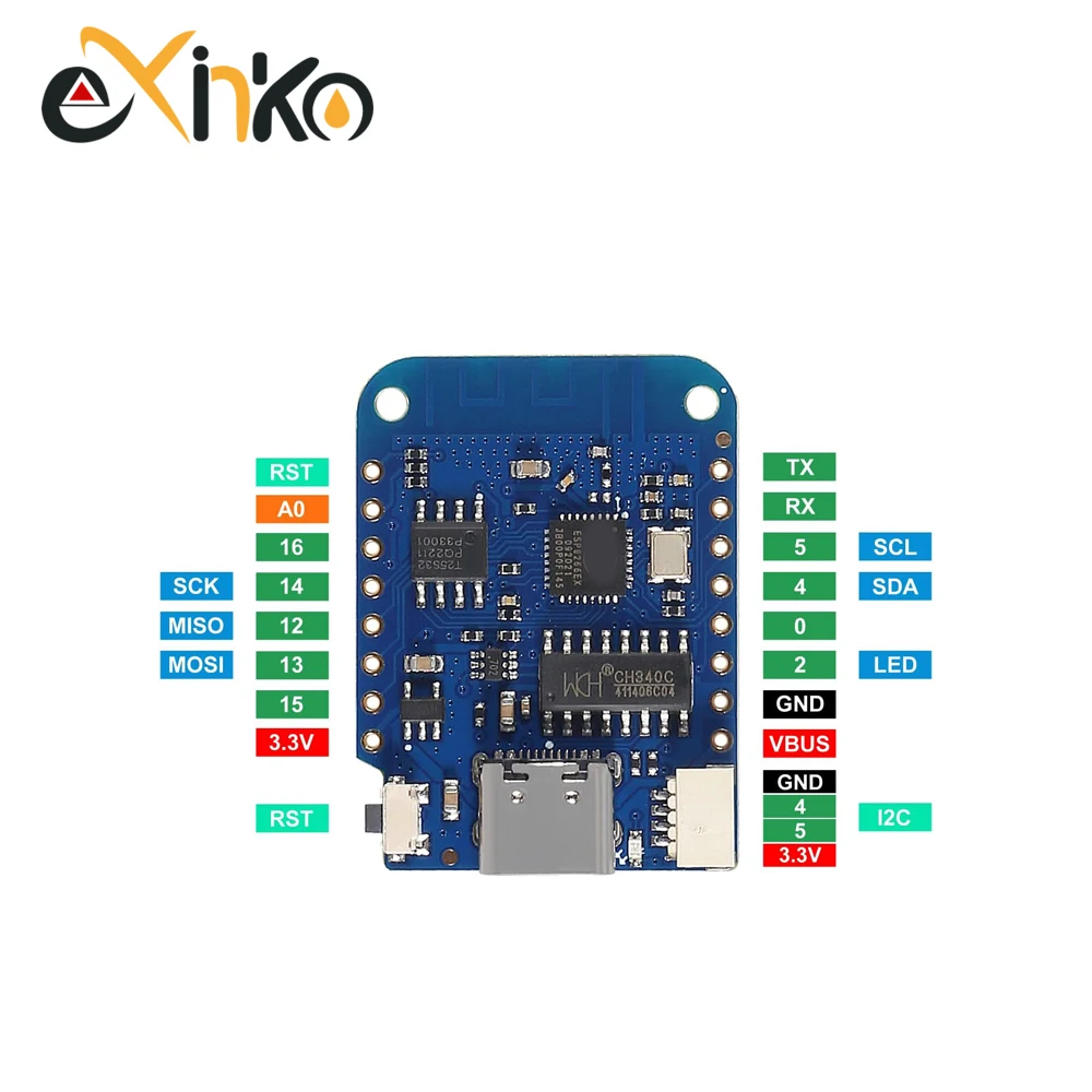 1/5/10PCS WeMos D1 Mini ESP826 - огляд і ціна Esp8266 Relay Module