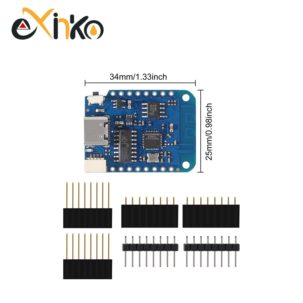 1/5/10PCS WeMos D1 Mini ESP826 - огляд і ціна Esp8266 Relay Module