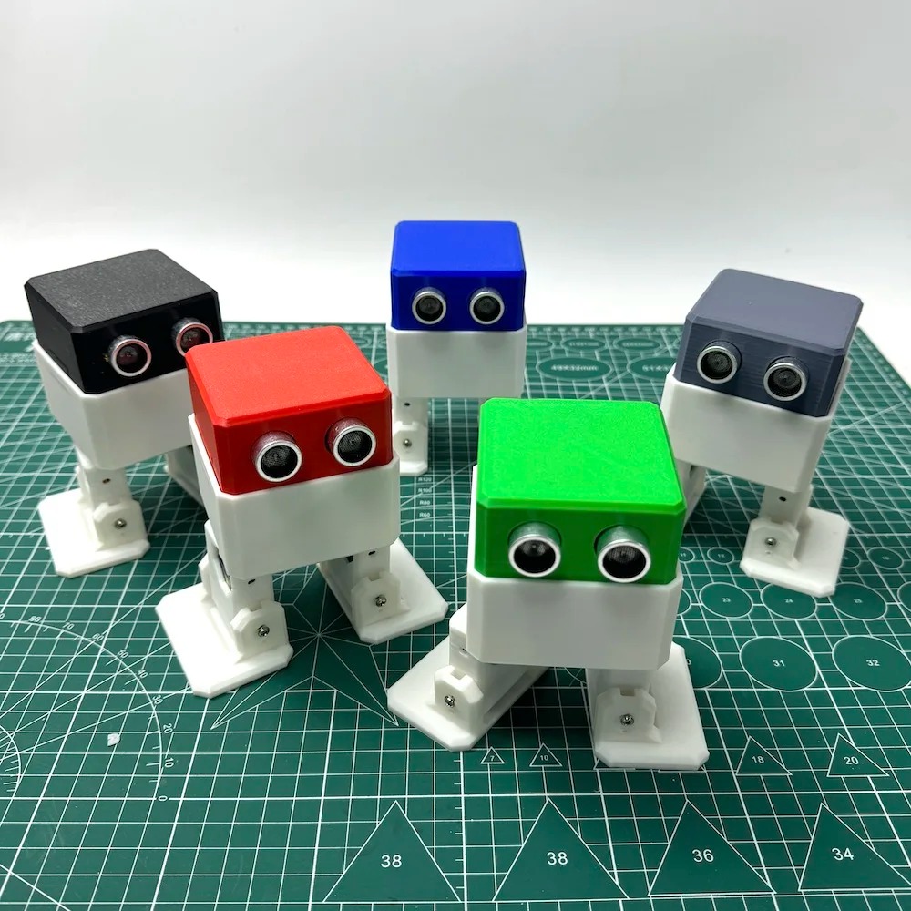 3D Printed Biped Walking Robot - огляд і ціна Stem Robotics Kit